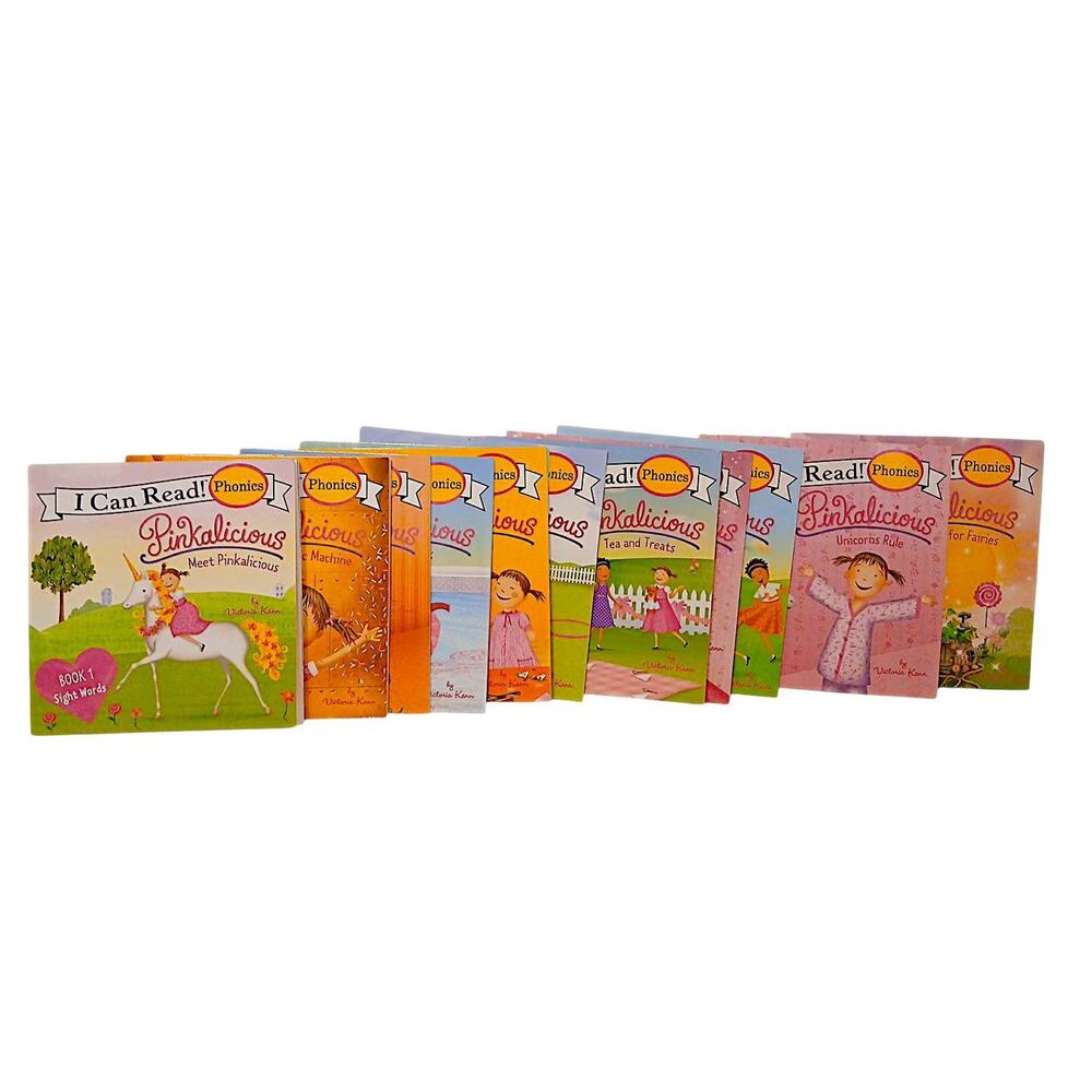 12 Pc Pinkalicious Book Set I Can Read Kid Books Paperback Lot Of Twelve Collect